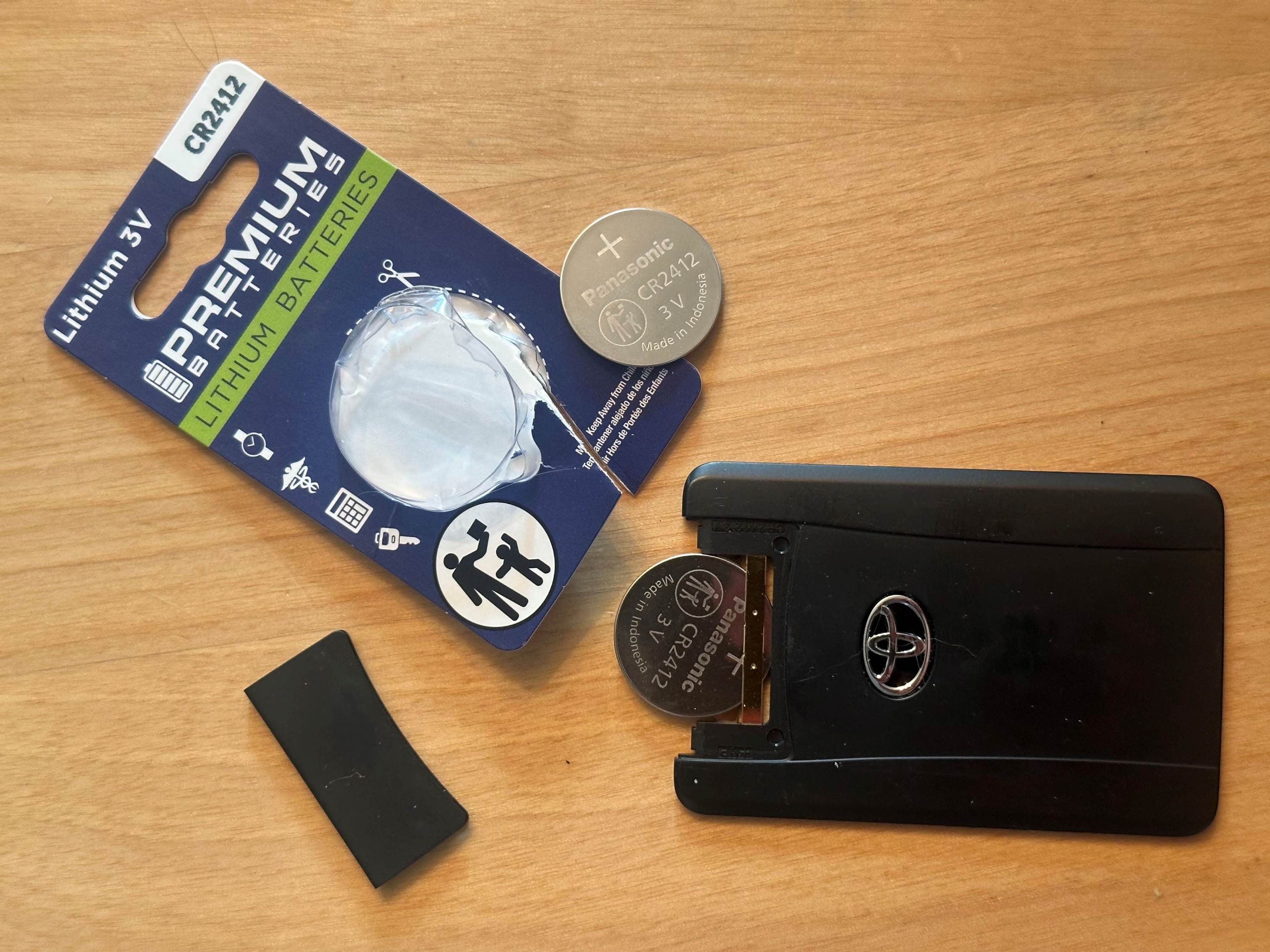 Wallet battery