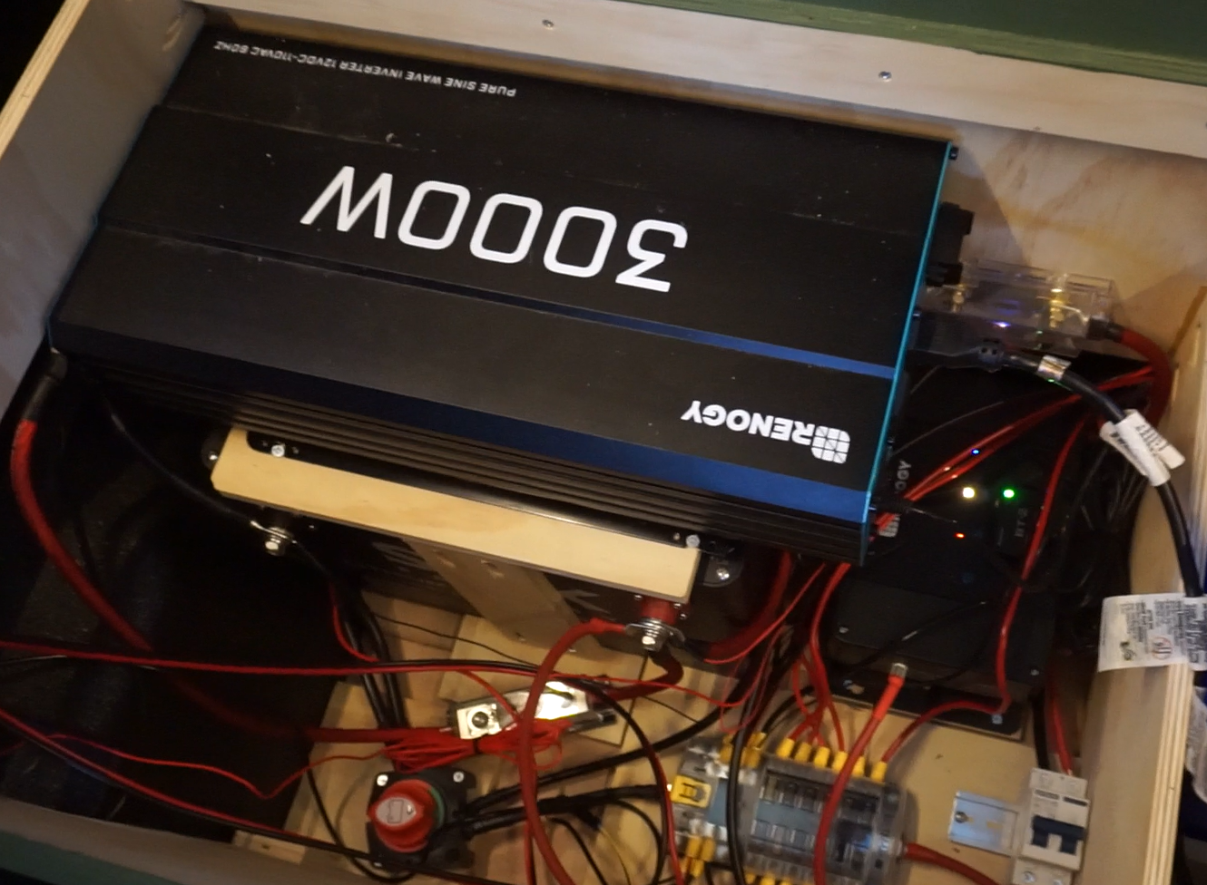 Photo of my electrical compartment