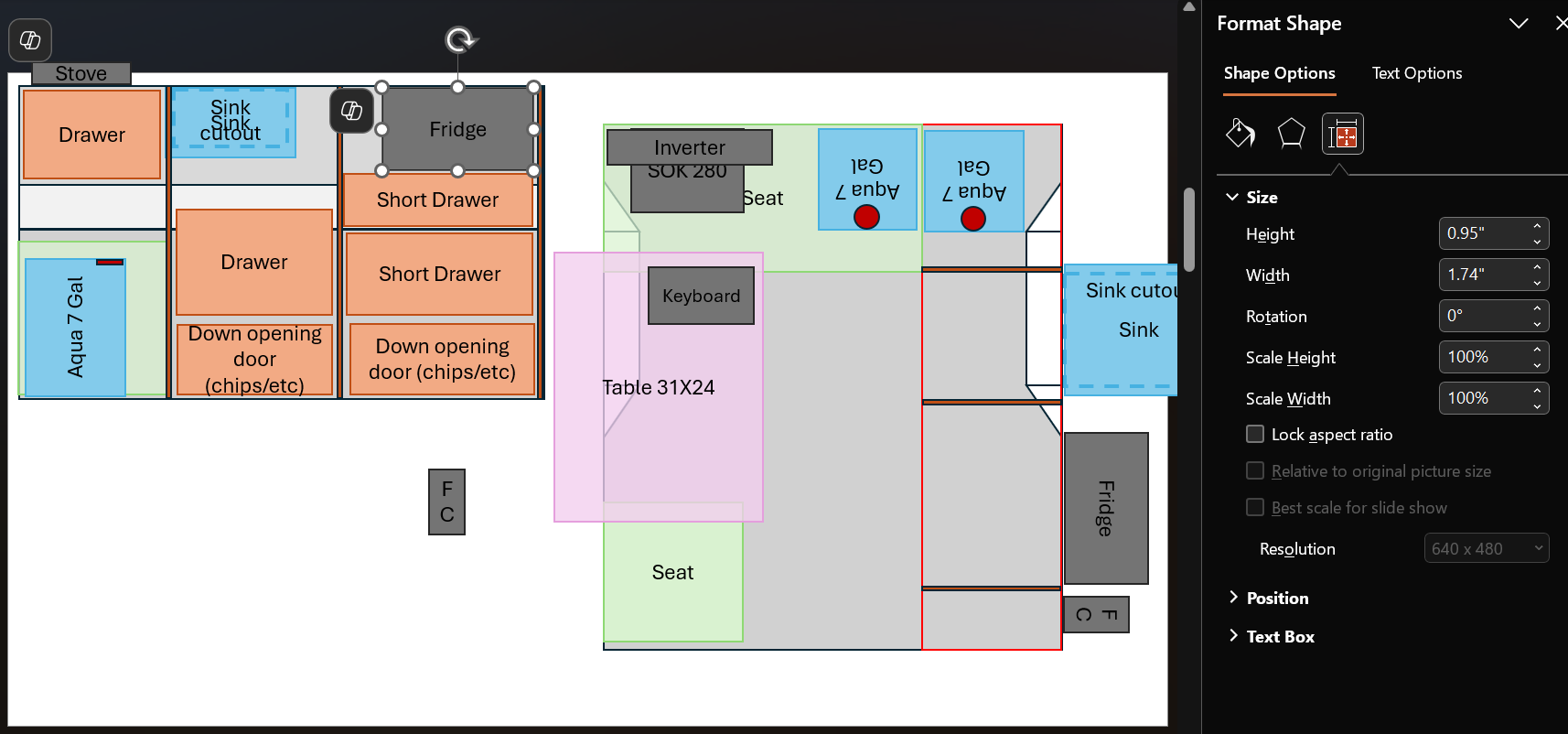 Picture of the plans